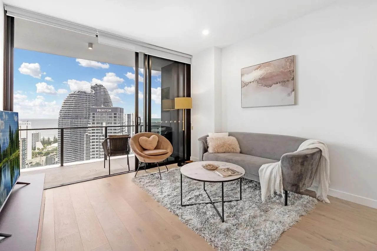 Lamour Ocean View Apartment II In Casino Broadbeach - Free Parking-195Cm Gold Coast Austrálie