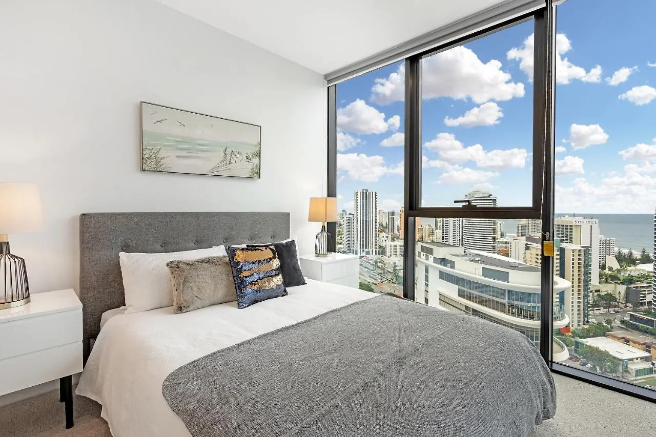 Lamour Ocean View Apartment II In Casino Broadbeach - Free Parking-195Cm Gold Coast