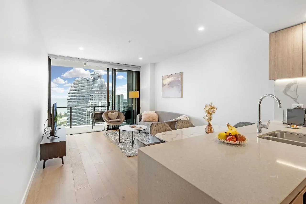 Lamour Ocean View Apartment II In Casino Broadbeach - Free Parking-195Cm Gold Coast