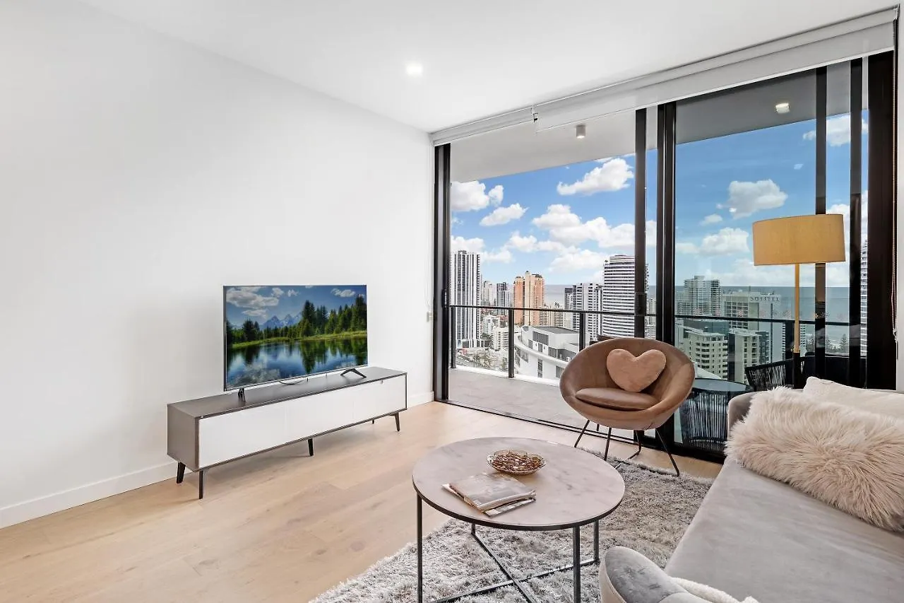 Lamour Ocean View Apartment II In Casino Broadbeach - Free Parking-195Cm Gold Coast