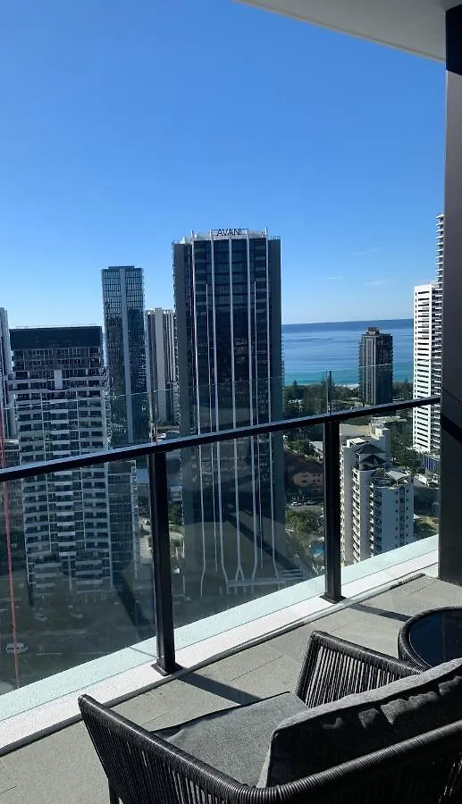 Lamour Ocean View Apartment II In Casino Broadbeach - Free Parking-195Cm Gold Coast